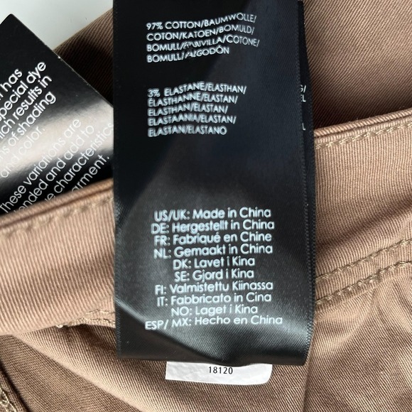 NWT Liverpool The Relaxed Straight Brown Pant Jean Mens 31x34 Casual Fall Preppy - Picture 11 of 11